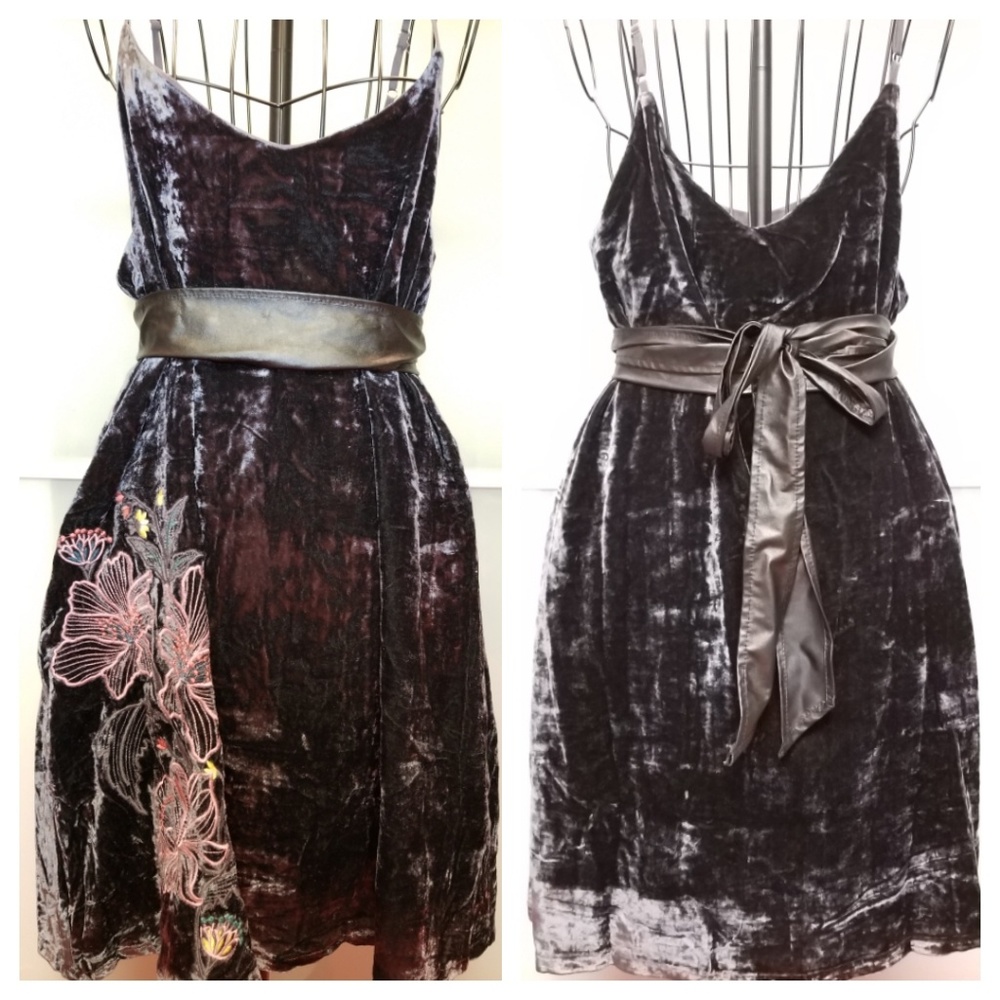 J.O.A. Velvet Dress